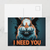 Postcards I Need You ポストカード (正面/裏面)