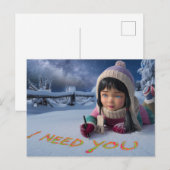 Postcards I Need You 02 ポストカード (正面/裏面)