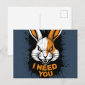 Postcards I Need You 04 ポストカード (正面/裏面)