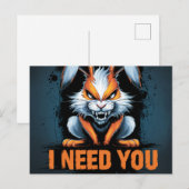 Postcards I Need You 05 ポストカード (正面/裏面)