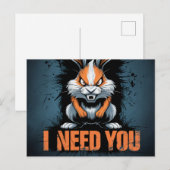 Postcards I Need You 06 ポストカード (正面/裏面)