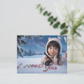 Postcards I Need You 07 ポストカード (スタンド正面)