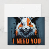 Postcards I Need You 07 ポストカード (正面/裏面)