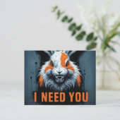 Postcards I Need You 07 ポストカード (スタンド正面)