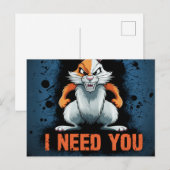 Postcards I Need You 08 ポストカード (正面/裏面)