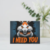 Postcards I Need You 09 ポストカード (スタンド正面)