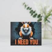 Postcards I Need You 11 ポストカード (スタンド正面)