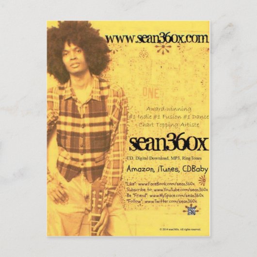 PostCards sean360xグラフィティ ポストカード (正面)