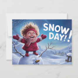 Postcards Snow Day 05 ポストカード