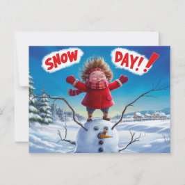 Postcards Snow Day 07 ポストカード
