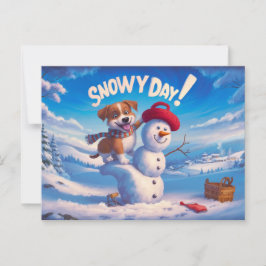 Postcards Snow Day 09 ポストカード