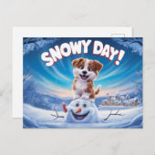 Postcards Snow Day 11 ポストカード (正面/裏面)