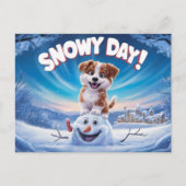 Postcards Snow Day 11 ポストカード (正面)