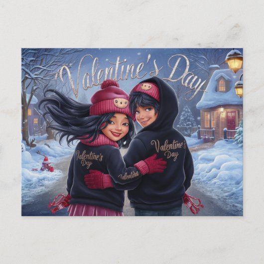 Postcards Valentine's Day 2 12 ポストカード (正面)