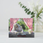 Postcrossing – ゾンビブースキスをするポストカード ポストカード (スタンド正面)