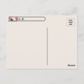 Postcrossing – ゾンビブースキスをするポストカード ポストカード (裏面)