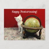 Postcrossing – タフィーMcDuff Around The World Cat ポストカード (正面)