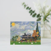 Postcrossing - トラベリングテディベア シーズンポストカード (スタンド正面)