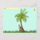 Postcrossing – フロリダボブキャットの写真 ポストカード (裏面)