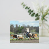 Postcrossing – ラウンドアップ – カウボーハガキ シーズンポストカード (スタンド正面)