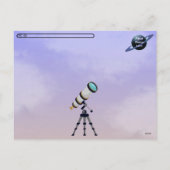 Postcrossing Astronomy国際的 Day – 惑星 シーズンポストカード (裏面)