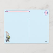 Postcrossing Bandit's Easter - Cat / Kitten Easter シーズンポストカード (裏面)