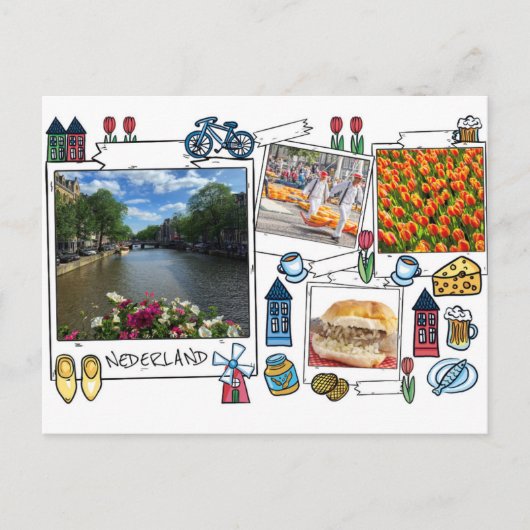 Postcrossing Card Nederland /オランダ ポストカード (正面)