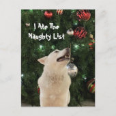 Postcrossing - Crystal's いけな List Christmas ポストカード (正面)