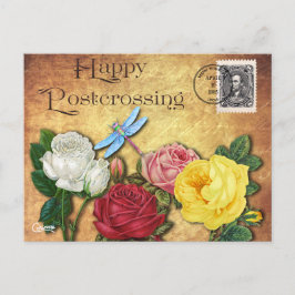 Postcrossing Dragonfly – はがき