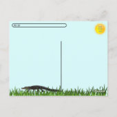 Postcrossing - Florida Aligatorからのご挨拶 ポストカード (裏面)