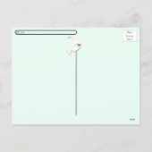 Postcrossing - Greetings from - Egret Landscape シーズンポストカード (裏面)