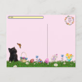 Postcrossing - Iz Da Easter Bunnyはまだか？イースター シーズンポストカード (裏面)