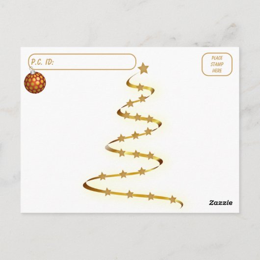 Postcrossing - Joon's Christmas - Cat /子猫 ポストカード (裏面)