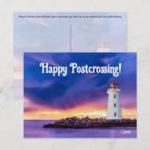 Postcrossing Light House – ポストカード (正面/裏面)