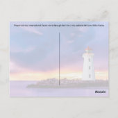 Postcrossing Light House – ポストカード (裏面)