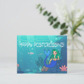Postcrossing Mermaid – はがき (スタンド正面)