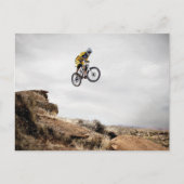 Postcrossing - Mountain Biking Postcard シーズンポストカード (正面)