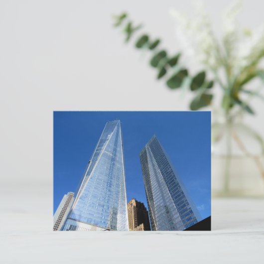 Postcrossing - New York Skyline ポストカード (スタンド正面)