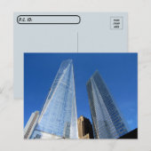 Postcrossing - New York Skyline ポストカード (正面/裏面)