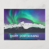 Postcrossing Northern Lights 1 – はがき (正面)