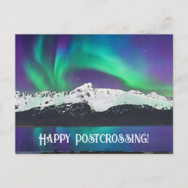 Postcrossing Northern Lights 1 – はがき