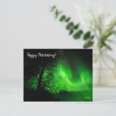 Postcrossing Northern Lights 2 – はがき (スタンド正面)