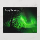 Postcrossing Northern Lights 2 – はがき (正面)