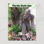 Postcrossing - Pic of Florida Skunk Ape ポストカード (正面)