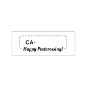 Postcrossing Postcard ID CA Canada Postcrosser ラバースタンプ (インプリント)