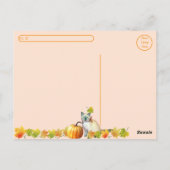 Postcrossing - Savannah Siamese Cat's Thanksgiving ポストカード (裏面)