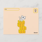 Postcrossing - Savannah's Halloween Postriver - Ca ポストカード (裏面)