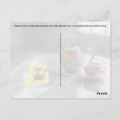 Postcrossing Tea – ポストカード (裏面)