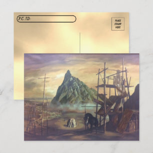 Postcrossing - The Black Horse - John Atherton ポストカード