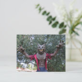 Postcrossing - Werolf / Wolf Manポストカード ポストカード (スタンド正面)